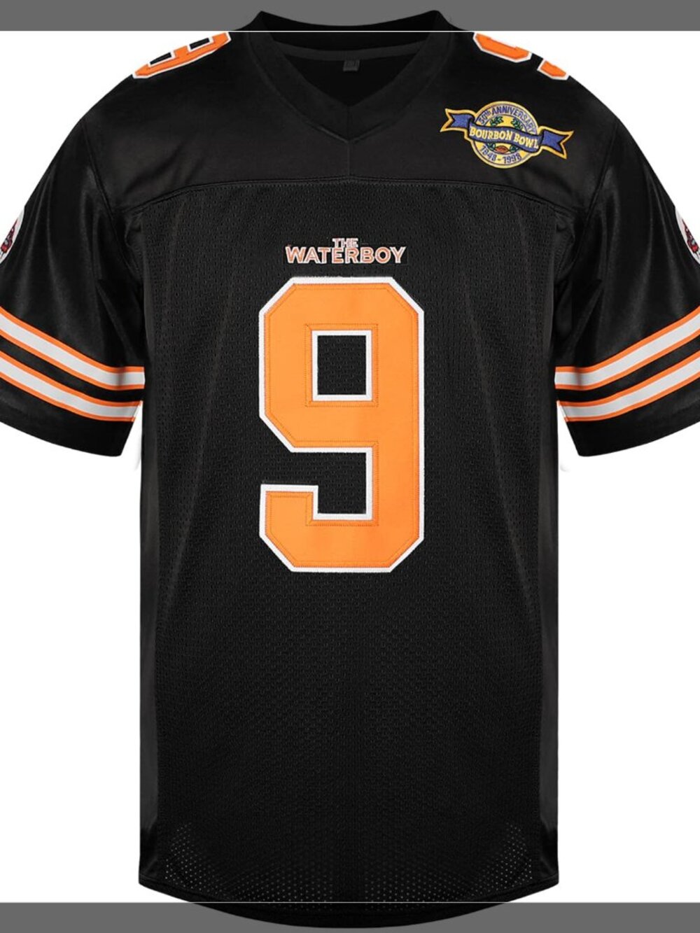 The Waterboy Bobby Boucher #9 Bourbon Bowl Mud Dogs Stitched Football Jersey